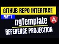 38. The ngTemplate Reference Projection Use Case : Mini task (Part 1) | Angular In Depth (Hindi)
