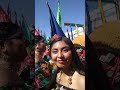 chiapanecas bailando en la fiesta grande,con su tradicional vestido de chiapa de corzo.15 de enero