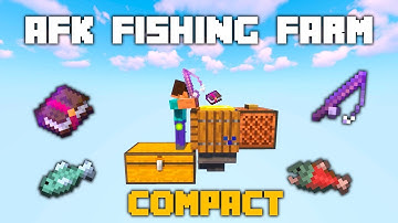 Simple AFK Fishing Farm - Server Friendly (1.13)