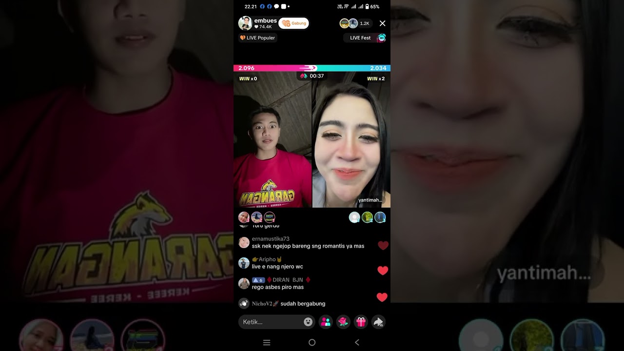 DEK YANTI NESU DITINGGAL MAS EMBUES TERUS TAPI EMBUES KANGEN YANTI😍😍