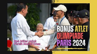 Bonus Rp 6 Miliar untuk Atlet Peraih Emas Olimpiade Paris