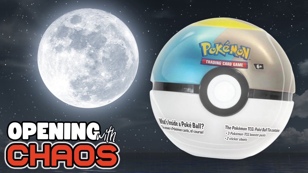 Pokémon TCG - Moon Ball Tin | OPENING - YouTube