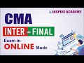 Biggest announcement I CMA InterFinal exam in Online mode I what about CS and CA