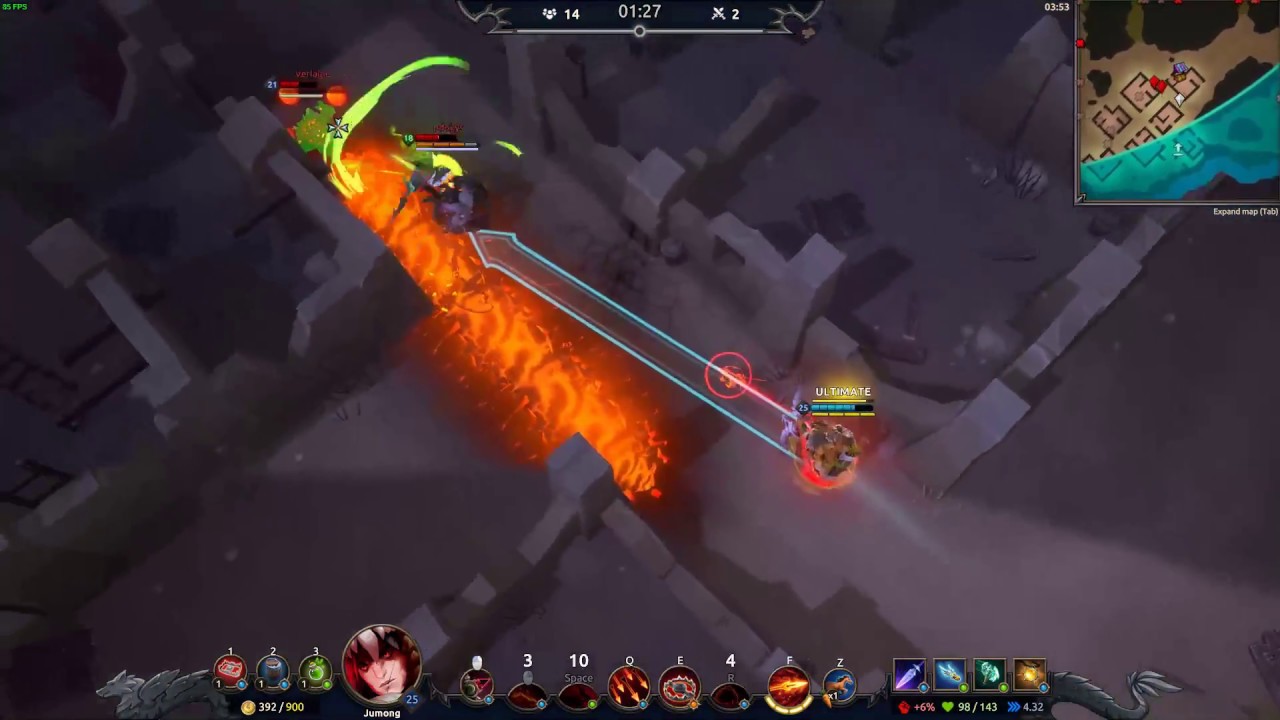 Battlerite Royale - People are saying this guy is Broken?? - Full game commentary