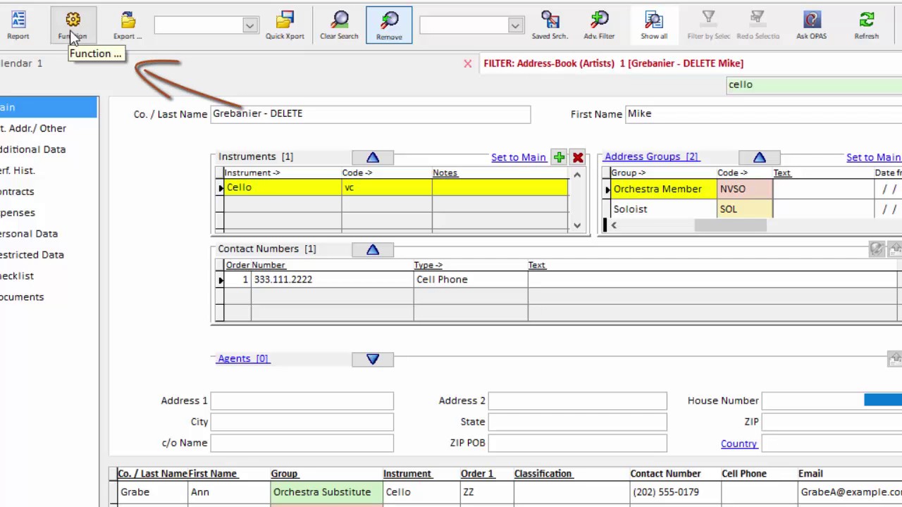 ADDRESS BOOK Merge Entries YouTube