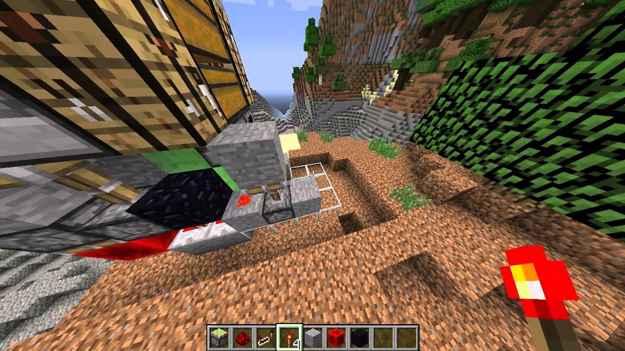 Minecraft Tutoriale secret chest room YouTube