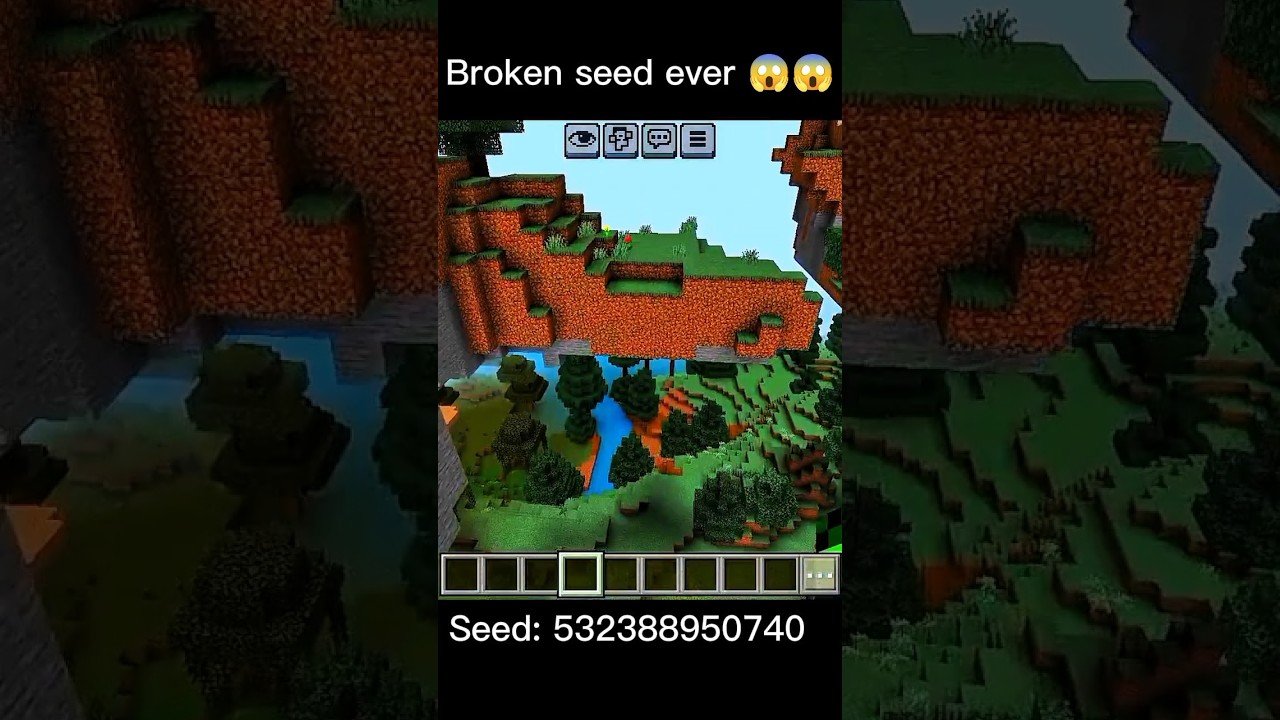 Minecraft seed 1.21😱| Broken seed ever😱
