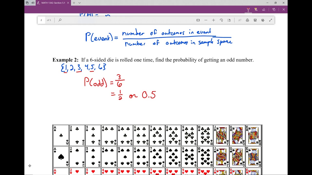 Basic Probability #1 - YouTube