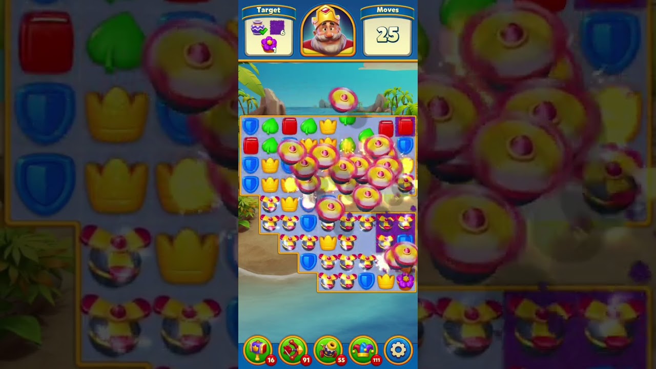 Let's play games Royal Match levels 1106-1108