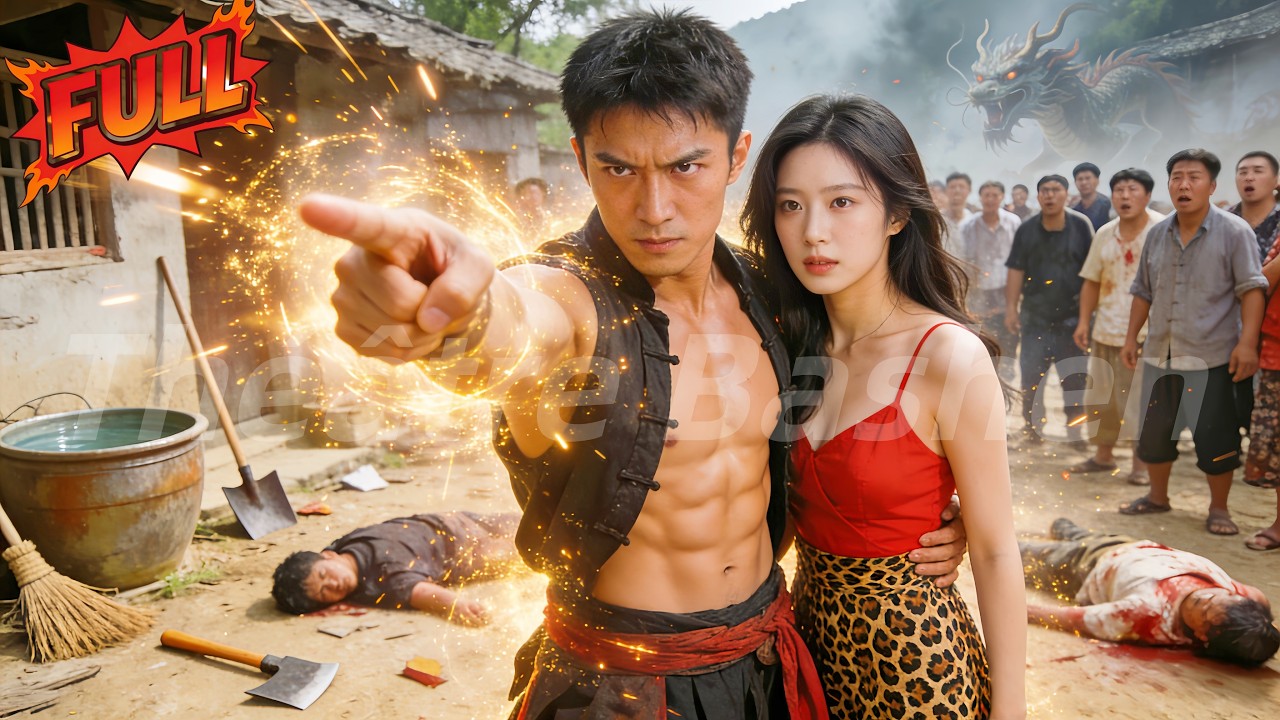 Homme paralysé voit femme violée par brigands, dieu de guerre réveillé, tous morts !#movie