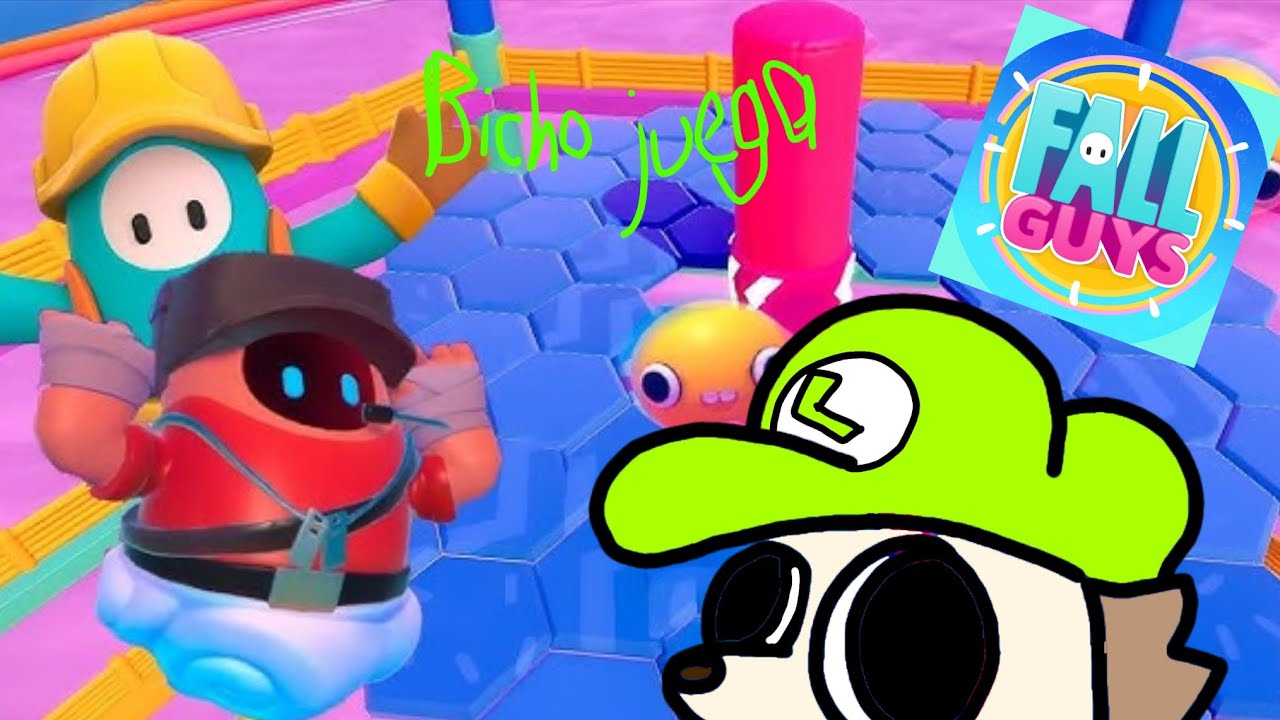 Bicho juega Fall guys
