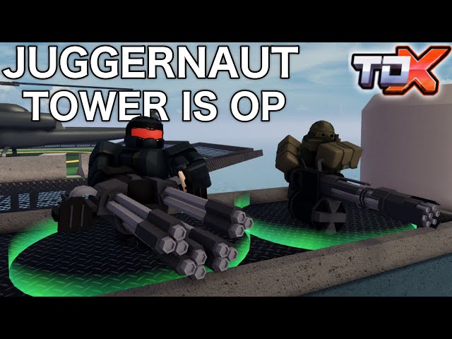 Tower Defense X Juggernaut Update..