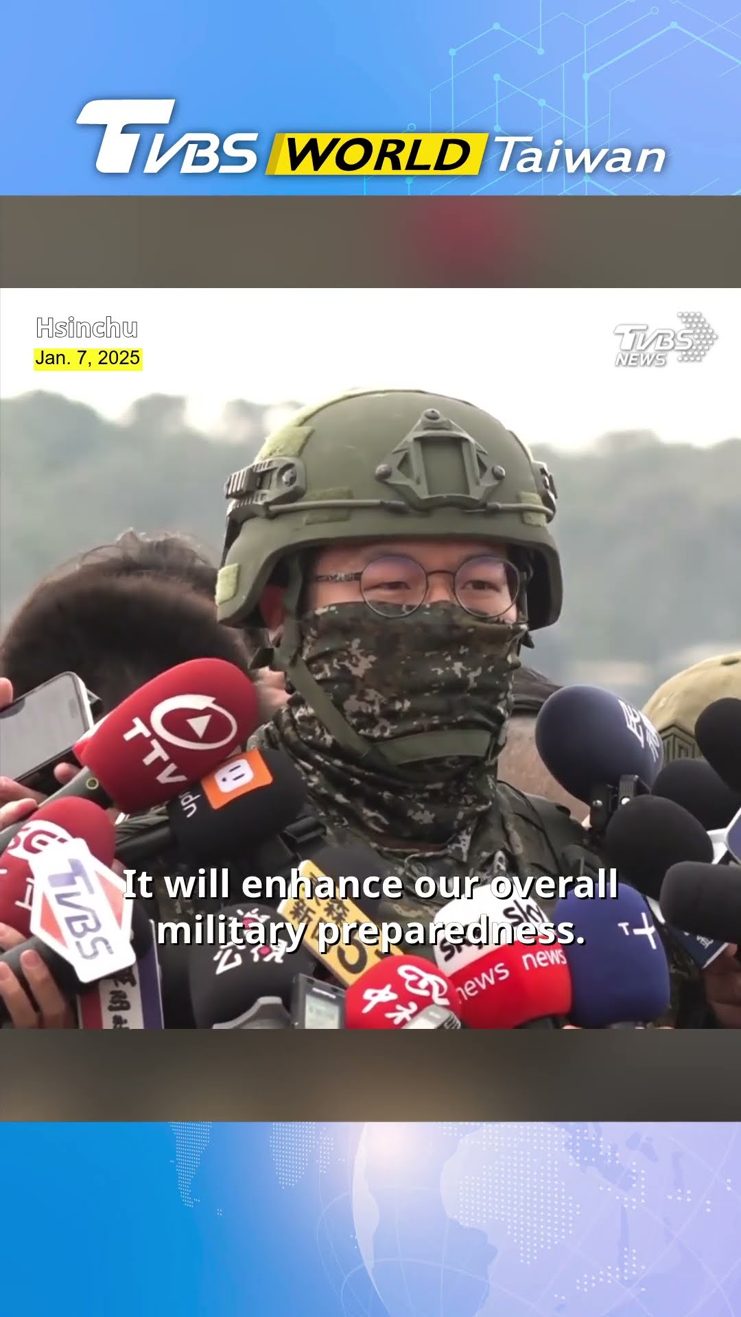 Taiwan's military prepares for Lunar New Year holiday with combat drill