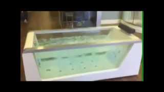 Whirlpool Bathtub With See Thru Glass Sides From www.Perfectbath.com EAGO AM152 Whirlpool Bathtub With See Thru Glass Sides From www.Perfectbath.com EAGO AM152