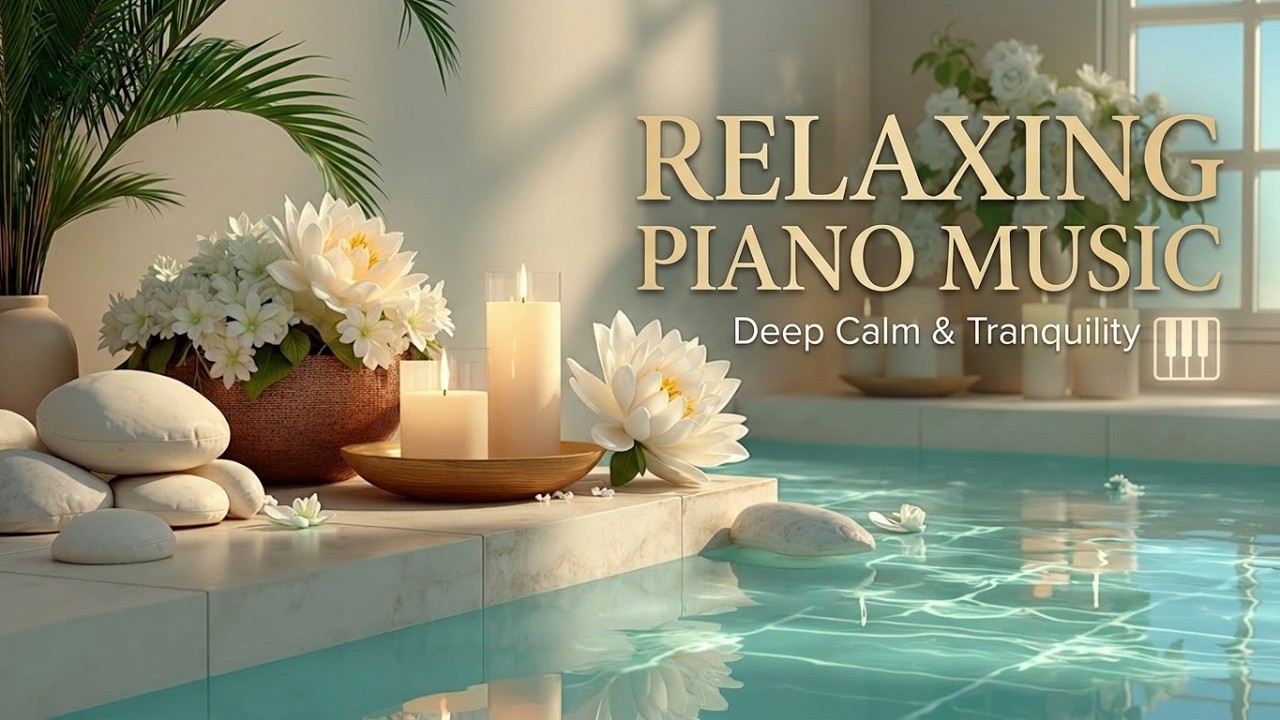 Relaxing Spa Piano Music for Deep Sleep & Stress Relief | Tranquil Meditation