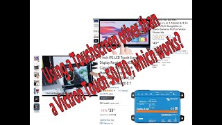 Will a generic touchscreen work with the Victron Cerbo