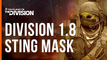 The Division 1.8 - Underground Hunters as Prey Mask Achieved!
