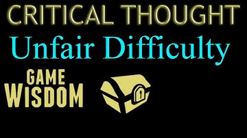 A Critical Thought on When Video Game Difficulty Becomes Cheap