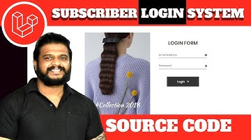 Ep27 - Subscriber Login System with Laravel tutorial & Source Code