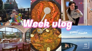 Veel paella eten deze week 🦑🦞🥘 #weekvlog