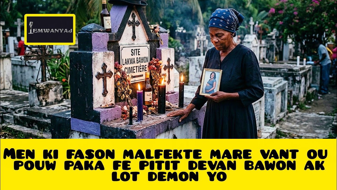 Men ki fason malfekte mare vant ou pouw paka fe pitit devan bawon ak lot demon yo 