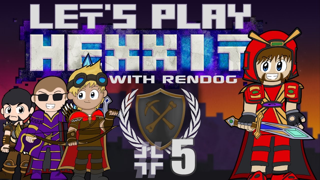 [S1E05] Let's Play Hexxit (CDN) - Battletower Siege!