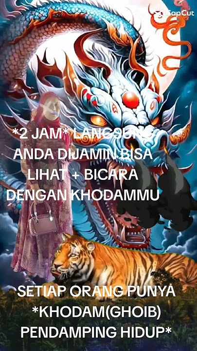 KHODAM PENDAMPING HIDUP MU