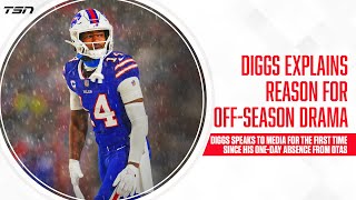 Stefon Diggs says frustration with playoff exits led to off-season drama