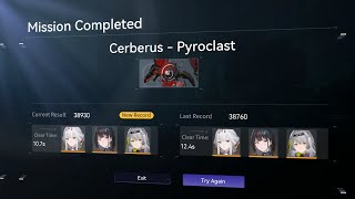 Snowbreak Cerberus - Pyroclast Difficulty V 10.6S, Jade Arc