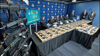 173 FIREARMS, 42 ARRESTS: Project MoneyPenny cashes in on gun-trafficking seizure