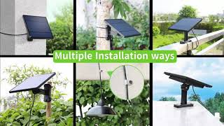 LEDソーラーライト Tomshine 屋外用ペンダント常夜灯 センサーライト 4400mAh超大電池容量 光センサー付き 玄関灯 昼光色 夜間自動点灯 電気代不要 リモコン付き IP65防水 玄関先