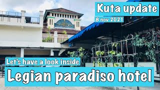 Legian Paradiso Hotel Empty Let S Have A Look Inside So Sad Pandemic Hotels Bali Youtube