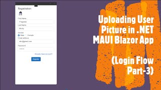 .NET MAUI Blazor एप्लिकेशन में फ़ाइल अपलोड करें (लॉगिन फ़्लो भाग - 3) screenshot 4
