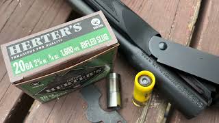 Stevens 301 installing a Cyl. choke for Slugs
