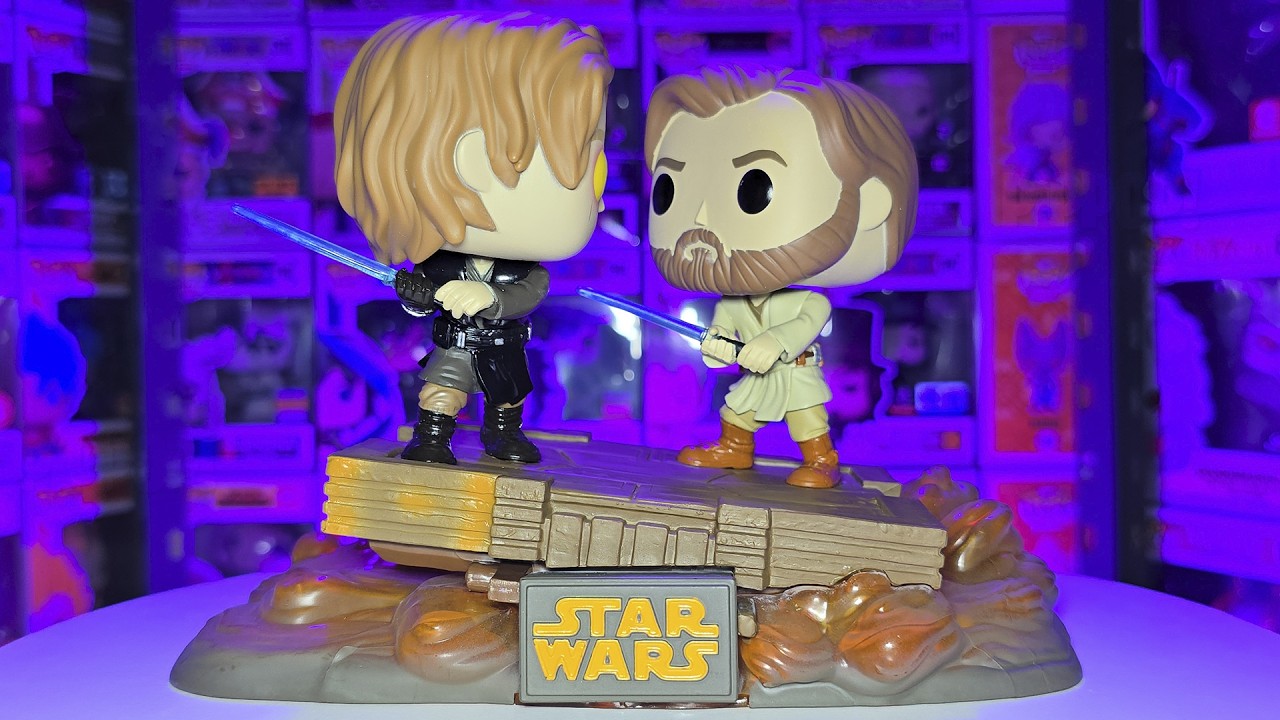 DUEL ON MUSTAFAR 222 | UNBOXING FUNKO POP STAR WARS - YouTube