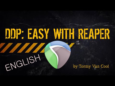 DDP: Easy with REAPER [Tutorial - How To - ENGLISH]