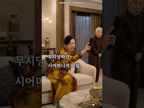 무시당하던 시어머니의 충격적 비밀 #숏드라마 #사이다 #숏킹 thumbnail