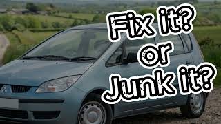 Details CVT Failed Mitsubishi Colt CVT F1C1 No Drive Guide
