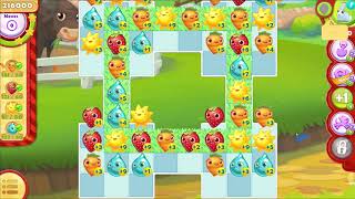 ᐈ FARM HEROES SAGA || Levels: 77-78 || Rancid the Raccoon on the Frosty Fields (iPhone/Android) screenshot 5