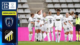 HIGHLIGHTS | Paris FC vs. BK Häcken (UEFA Women’s Champions League 2023-24 Matchday 1)
