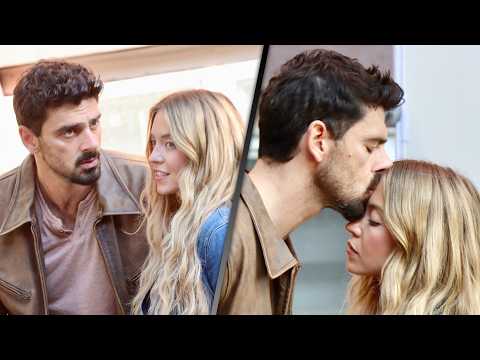 The Housemaid's Secret: Michele Morrone KISSES Sydney Sweeney on Set