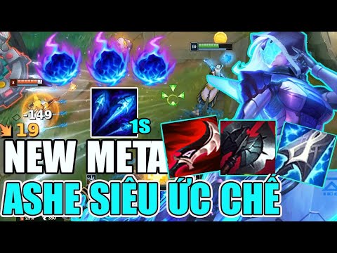 Video META ASHE W= 1S - ỨC CHẾ PHÁT KHÓC VỚI BUILD ĐỒ SPAM... - youtube