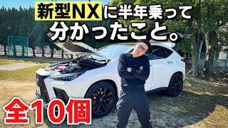 【レクサス】新型NX買うのちょっと待った！半年6,000km乗ってみてのメリット•デメリットを本音で話します。