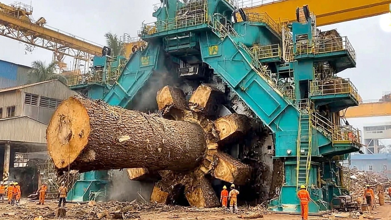 Невероятно быстрые и хитрые методы работы, самые эффективные заводские станки и изобретательные и...