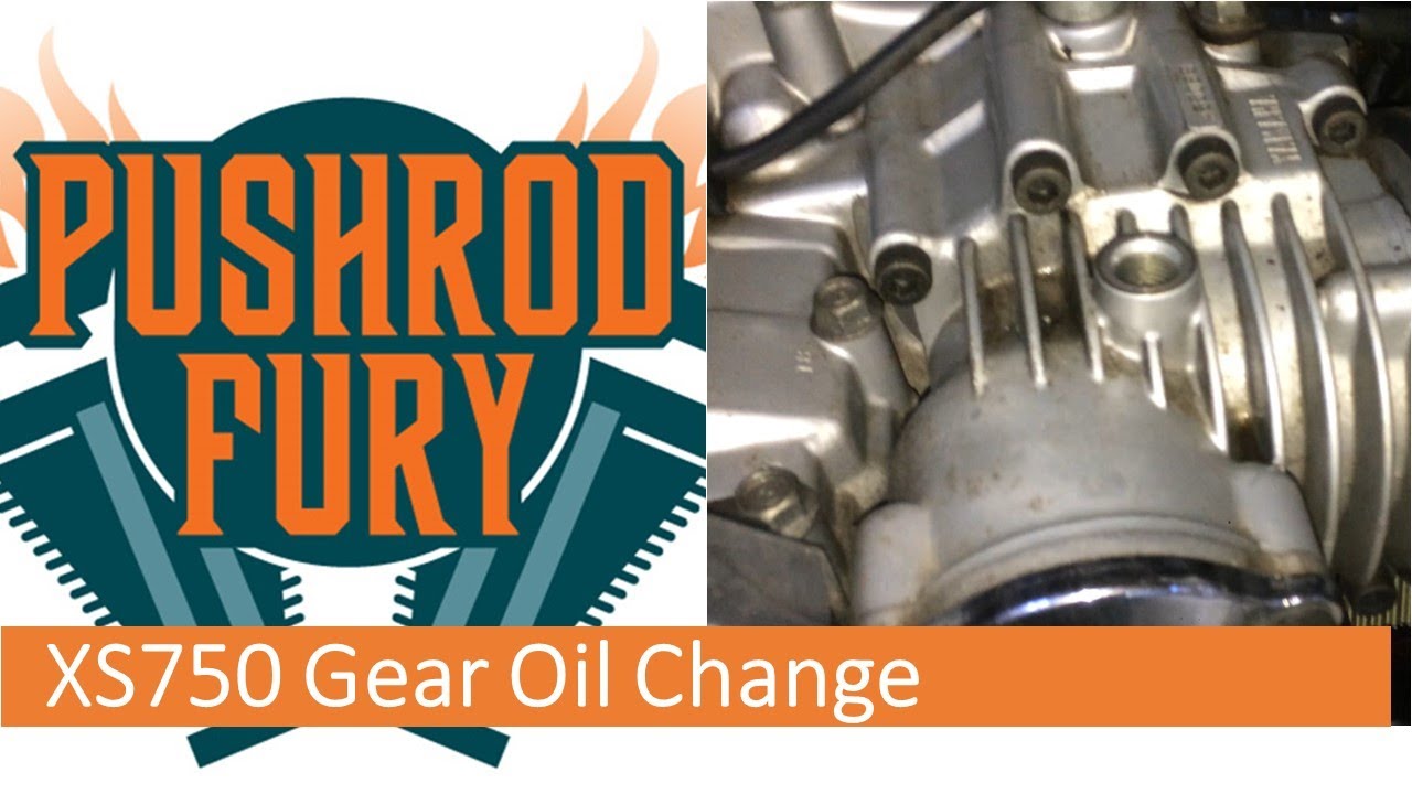 XS750 Gear Oil Change / Frozen Fill Plugs