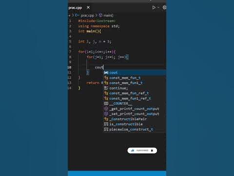 Pattern Problems in C++ || C++ interview problems || C++ basics #coding ...