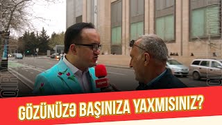 Qırmızı Adam #55 Gözünüzə başınıza yaxmısınız?