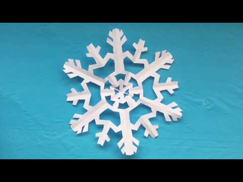Video: Hoe Maak Je Sneeuwvlokken Van Servetten