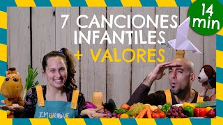 Canciones Infantiles con VALORES (14 minutos)