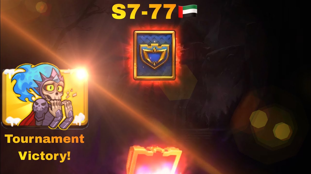 Победа в турнире «Королева черепа»! || Разрушение замка || S7🇦🇪